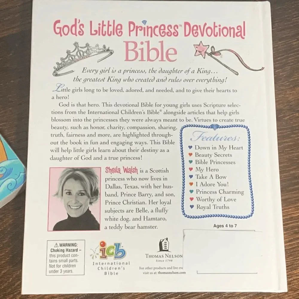 God's Little Princess Devotional Bible and Noah's Ark Book